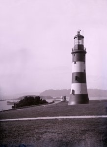 Smeatons Tower nær Plymouth i Devon. af Unbekannt