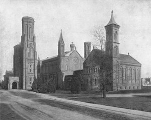 Smithsonian Institution, Washington D.C., USA, c1900. af Unbekannt