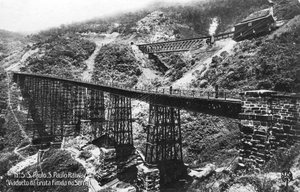 São Paulo Railway, Brasilien, begyndelsen af det 20. århundrede af Unbekannt