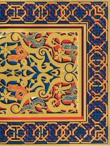 Soffit of arch, Indgangen til Hall of Abencerrages, 1907. af Unbekannt