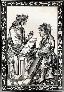 Solomon og Marcoul, 1400-tallet, 1849. af Unbekannt