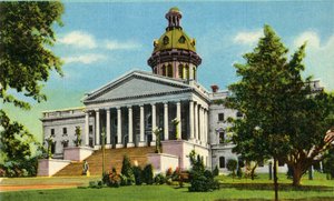 South Carolina State Capitol, Columbia, S.C., 1942. af Unbekannt