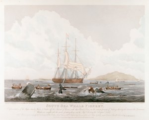 South Sea Whale Fishery, 1825 af Unbekannt
