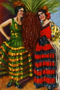 Spanske dansere, c1928. af Unbekannt