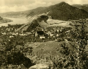 Spitz ved Donau, Wachau, Nedre Østrig, c1935. af Unbekannt