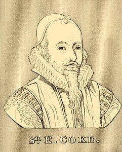 Sr. E. Coke, 1552-1634,1830. af Unbekannt
