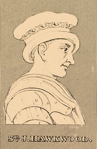 Sr. J, Hawkwood, c1323-1394, 1830. af Unbekannt