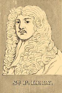 Sr. P. Lely, 1618-1680, 1830. af Unbekannt