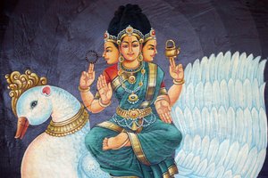Sri Mrimam hinduistiske tempel. Hvad er hindu? Sri Brahmi Singapore af Unbekannt