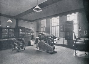 St. Bride Foundation School. Offsettrykkeri, 1917 af Unbekannt
