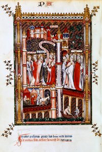 St Denis sender missionærer ud, 1317 af Unbekannt