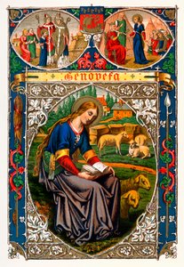 St Genevieve, 1886 af Unbekannt