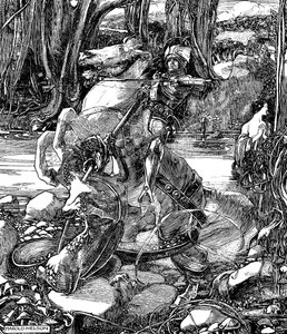 St George og dragen, 1901 af Unbekannt
