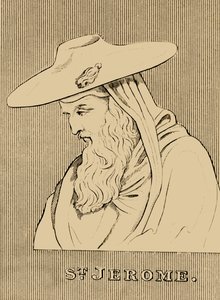 Sankt Hieronymus, c347- 420, 1830. af Unbekannt