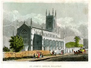 St Johns Church, Holloway, Islington, London af Unbekannt