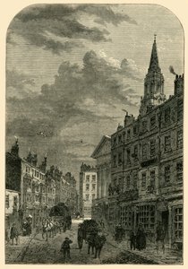 St. Martins Lane, 1820, 1881. af Unbekannt