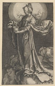 St. Maria Magdalena på skyerne kopi, 1518. af Unbekannt