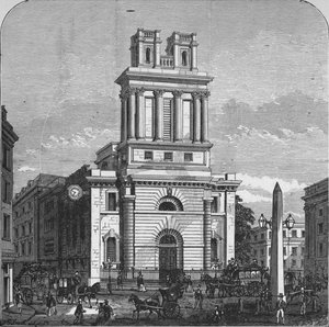 St. Mary Woolnoth, 1890 af Unbekannt