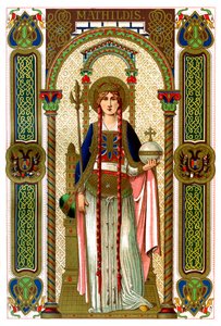 Sankt Mathilda, 1886 af Unbekannt