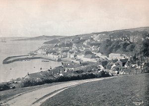 St. Mawes - Viser havnen og slottet, 1895 af Unbekannt