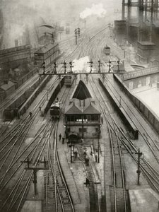 St. Pancras. En endestation for London, Midland og Scottish Railway, 1935. af Unbekannt