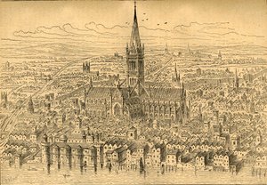 St. Pauls and the Neighborhood i 1540, 1897. af Unbekannt