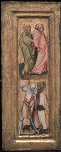 St. Peter og St. Paul, St. George og St. James the Greater, ca. 1424. af Unbekannt