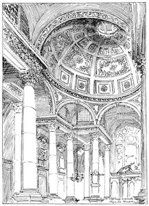 St Stephens Walbrook, 1899 af Unbekannt