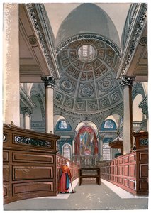 St Stephens, Walbrook, c1850 af Unbekannt
