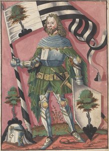 Fanebærer, andet kvartal 1500-tallet. af Unbekannt