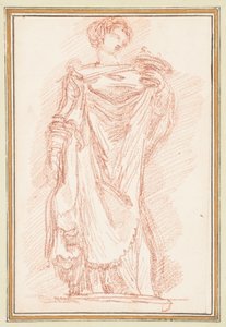 Stehende männliche Figur im Chiton