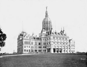 State Capitol, Hartford, Connecticut, USA, c1900. af Unbekannt