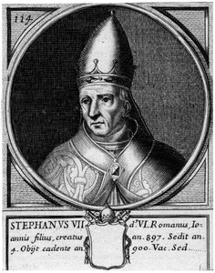 Stephen VII, pave af den katolske kirke af Unbekannt