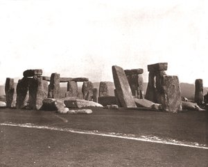 Stonehenge, Salisbury Plain, Wiltshire, 1894. af Unbekannt