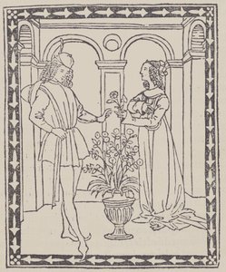 Tale of Two Lovers Tale of Two Lovers, ca. 1495-1500. af Unbekannt