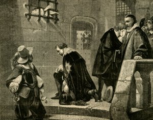 Strafford går til henrettelse, 1641, 1881. af Unbekannt