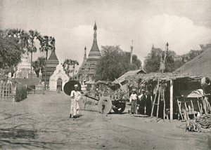Gadescene, Bhamo, 1900. af Unbekannt