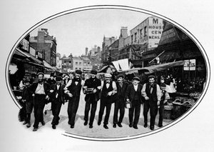 Street melodi, London, c1901 1901 af Unbekannt