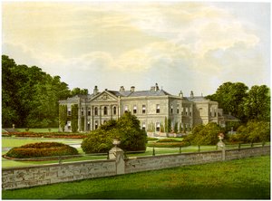 Studley Royal, Yorkshire, hjemsted for Marquess of Ripon, c1880 af Unbekannt