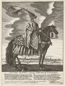 Sultan Ahmed III 1673-1736, 1710 af Unbekannt