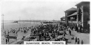Sunnyside Beach, Toronto, Canada, c1920