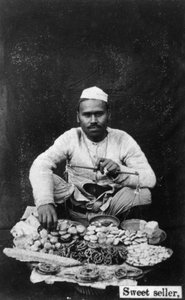 Süßigkeitenverkäufer, 20. Jahrhundert von Unbekannt