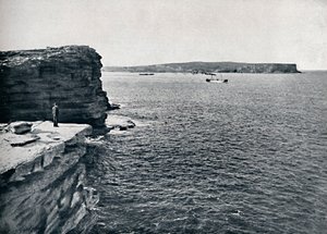 Sydney Heads, ved Gap ved Watsons Bay, c1900. af Unbekannt