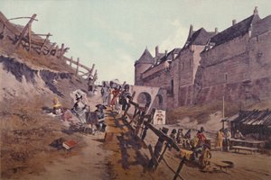 Target Practice Dieppe 1795, 1896 af Unbekannt