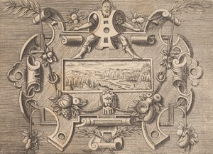 Plaketter og andre ornamenter med forskellige og finurlige opfindelser Kartoucher og andre ornamenter o ..., 1773. af Unbekannt