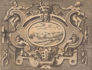 Plaketter og andre ornamenter med forskellige og finurlige opfindelser Kartoucher og andre ornamenter o ..., 1773. af Unbekannt