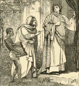 Tarquinius og Sibyllen, 1890. af Unbekannt