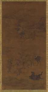 Tartarryttere, Ming-dynastiet, 1368-1644. af Unbekannt