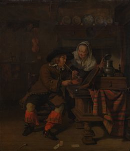 Tavern Scene. af Unbekannt