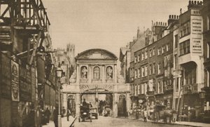 Temple Bar: Bygrænsen i Stranden i år 1878, c1935. af Unbekannt